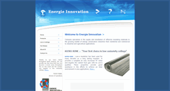 Desktop Screenshot of energie-innovation.com